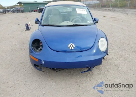 2008 Volkswagen New Beetle Se from USA, damaged, VIN 3VWRF31Y28M402846